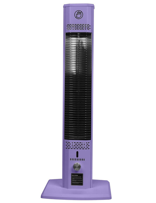 42INCH Outdoor Heater, 9 Heat Levels & Timer, Child Safety Lock, IP65 Waterproof Garage Heater, 1500W Infrared Heating,Tip-Over & Overheat Protection, Patio Heaters for Outdoor Use Indoor